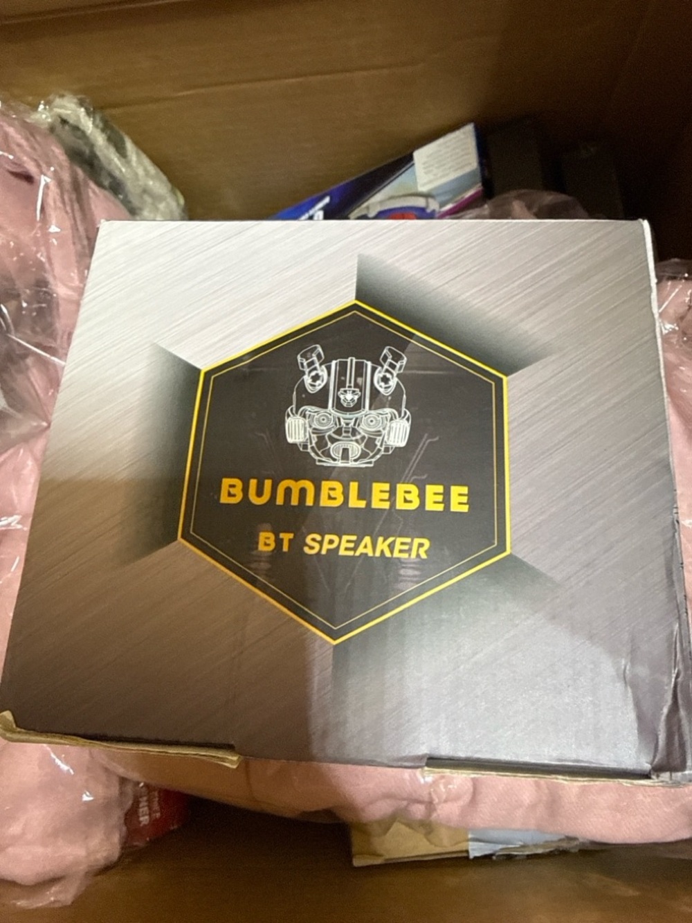Polaroid Yellow and Black Bumblebee Blue Tooth speaker
